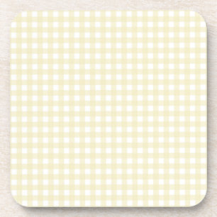 Porta-copo Faye e Lauren Yellow Gingham