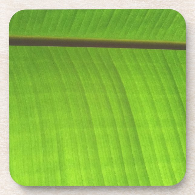 Porta-copo Fecho de Banana Leaf (Frente)