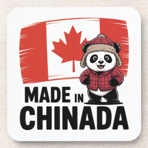 Porta-copo Feito em Chinada Panda - Chinês - Canadense