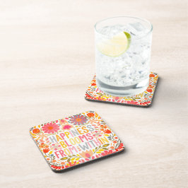 Porta-copo Felicidade Blooms de WIthin