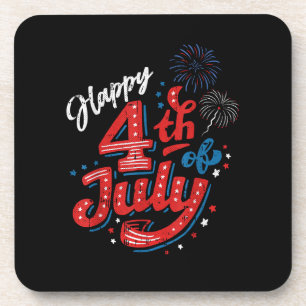 Porta-copo Feliz 4 de Julho Dia da Independência Legal Patrió