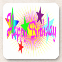 "FELIZ ANIVERSÁRIO" ESTRELAS