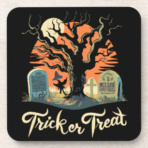 Porta-copo Feliz Halloween Do Seu Cemitério Engraçado!