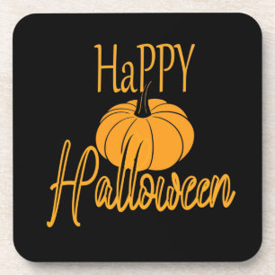 Porta-copo Feliz Halloween Pumpkin