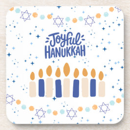 Porta-copo Feliz Hanukkah