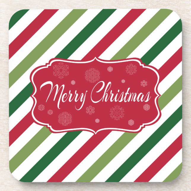 Porta-copo Feliz Natal (Frente)