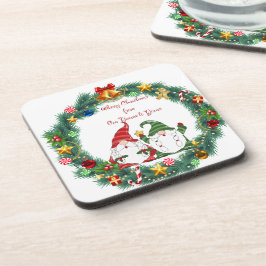 Porta-copo Feliz Natal do Nosso Gnomo para o Seu num