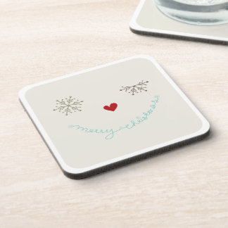 Porta-copo Feliz Natal Floco de Neve Engraçado Feriado