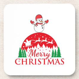 Porta-copo Feliz personalizada e Natal brilhante