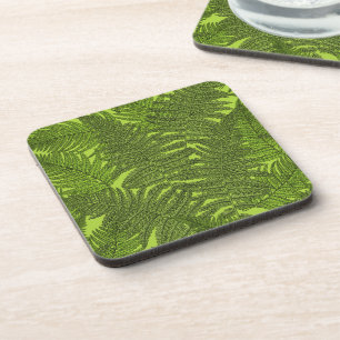 Porta-copo Fern em verde