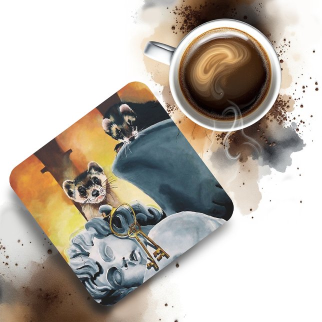 Porta-copo Ferret Theves (Criador carregado)