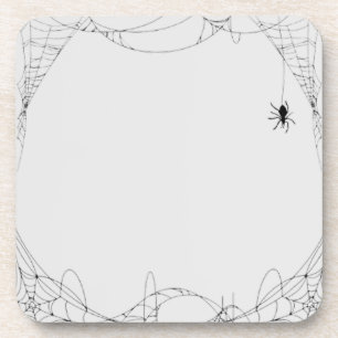 Porta-copo Festa de Design do Halloween Cobwebs