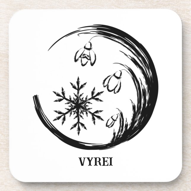 Porta-copo Festa de inverno (Frente)