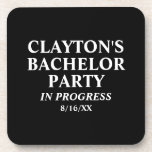 Porta-copo Festa de Solteiro Em Andamento<br><div class="desc">Festa de Solteiro Em Andamento</div>