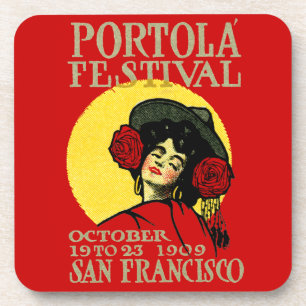 Porta-copo Festival São Francisco Portola de 1909