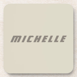 Porta-copo Ficção científica profissional moderna minimalista