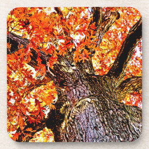 Porta-copo Fiery Oak