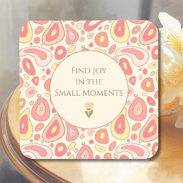 Porta-copo Find Joy in the Small Moments Coaster Set 