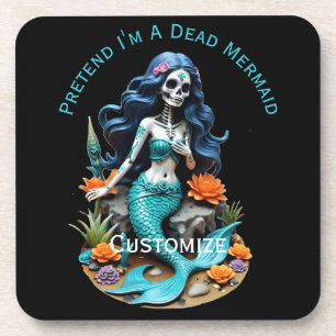 Porta-copo Finja que Sou uma Sereia Morta Thunder_Cove