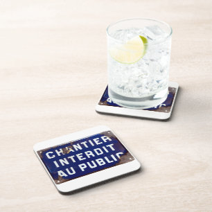 Porta-copo Fique Fora!