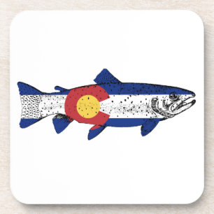Porta-copo Fish Colorado