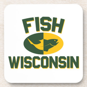 Porta-copo Fish Wisconsin