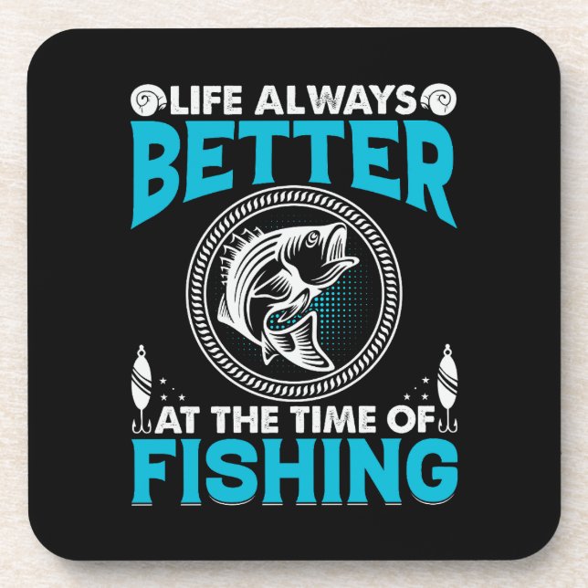 Porta-copo Fishing Theme (Frente)