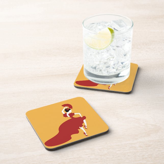 Porta-copo Flamenco Dancer Bepra Coaster (Lado Direito)