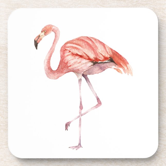 Porta-copo Flamingo Rosa (Frente)