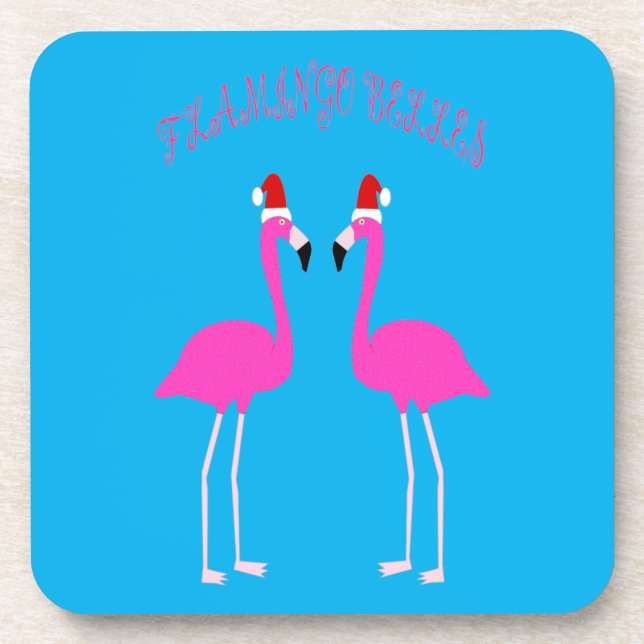 Porta-copo Flamingos Flamingo Belles (Frente)