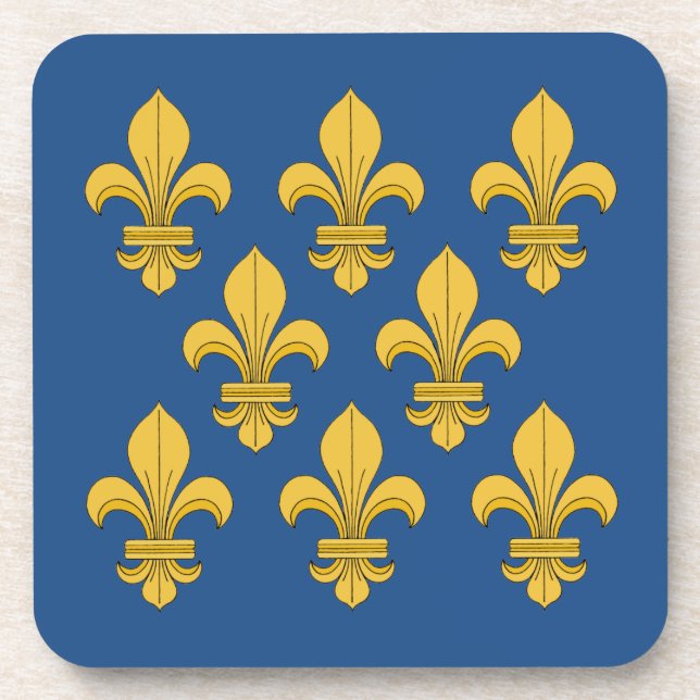 Porta-copo Fleur-de-lis (Frente)