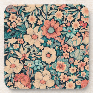Porta-copo Flor Boêmia