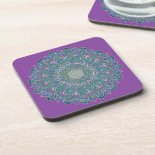 Porta-copo Flor Da Vida - Estilo De Mandala Índia 1