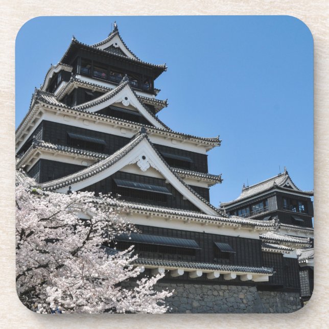 Porta-copo Flor De Cereja No Japão (Frente)