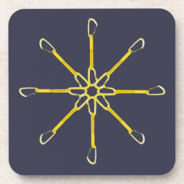 Porta-copo Flor de Desenho Rápido