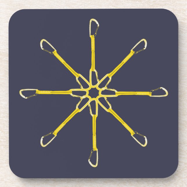 Porta-copo Flor de Desenho Rápido (Frente)