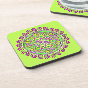 Porta-copo Flor De Vida - Vintage Blossom Ornações 2
