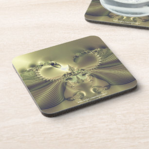 Porta-copo Flor Metálica