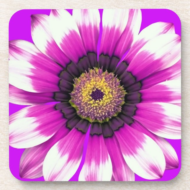 Porta-copo Flor Roxa (Frente)