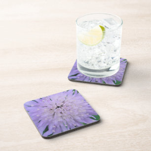 Porta-copo Flor roxa