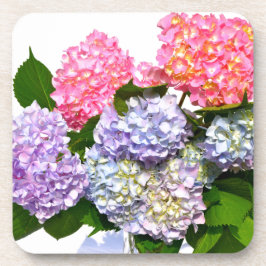 Porta-copo Florais elegantes em jarra de pedreiro