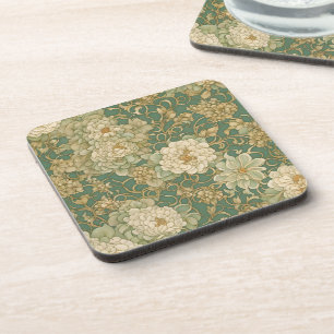 Porta-copo Florais nostálgicos em Matizes Vintage