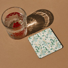 Porta-copo Floral estético