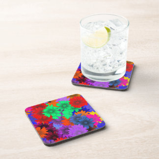 Porta-copo Floral multicolorido