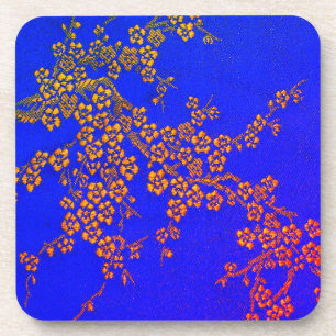 Porta-copo Floral oriental cerejeira japonesa