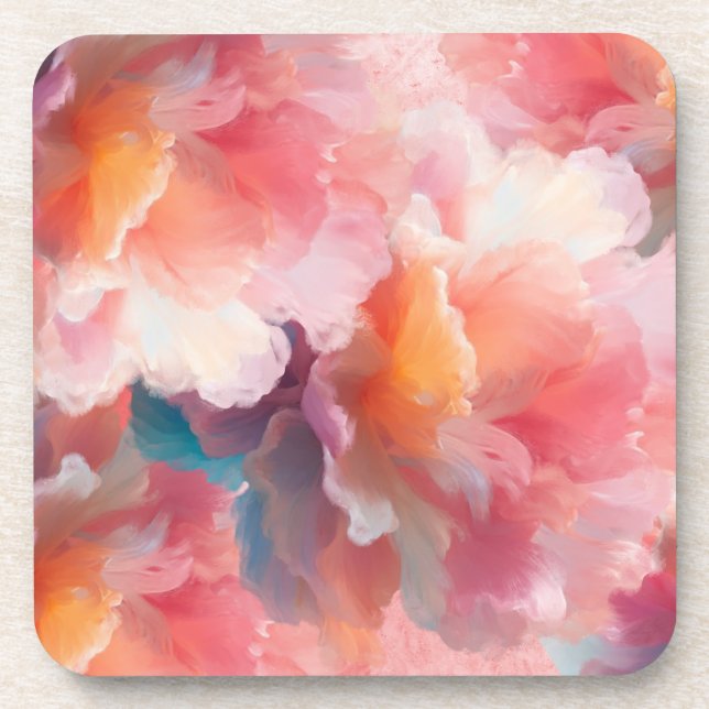 Porta-copo Floral Paper Plate (Frente)