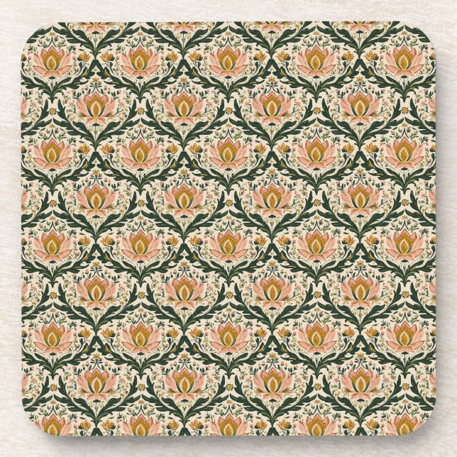 Porta-copo Floral Rosa (Frente)