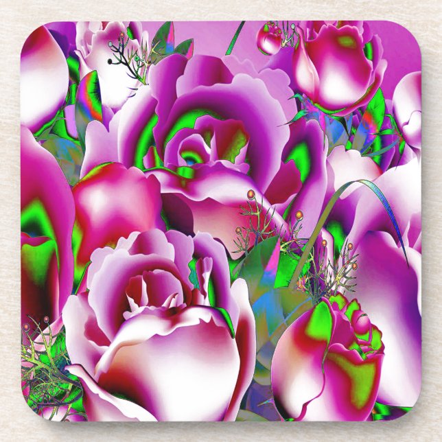 Porta-copo Flores (Frente)