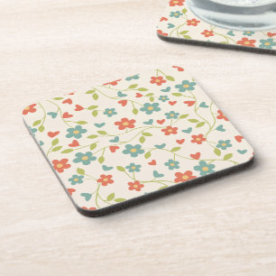 Porta-copo Flores de primavera