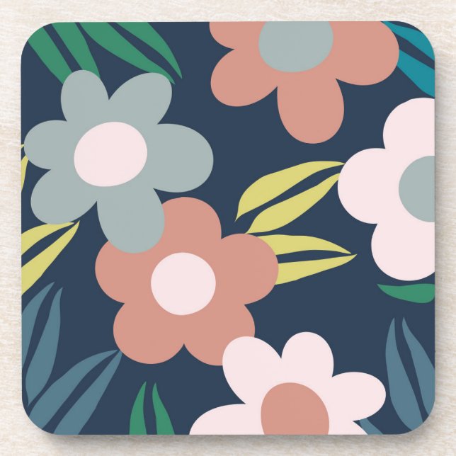 Porta-copo Flores de primavera (Frente)